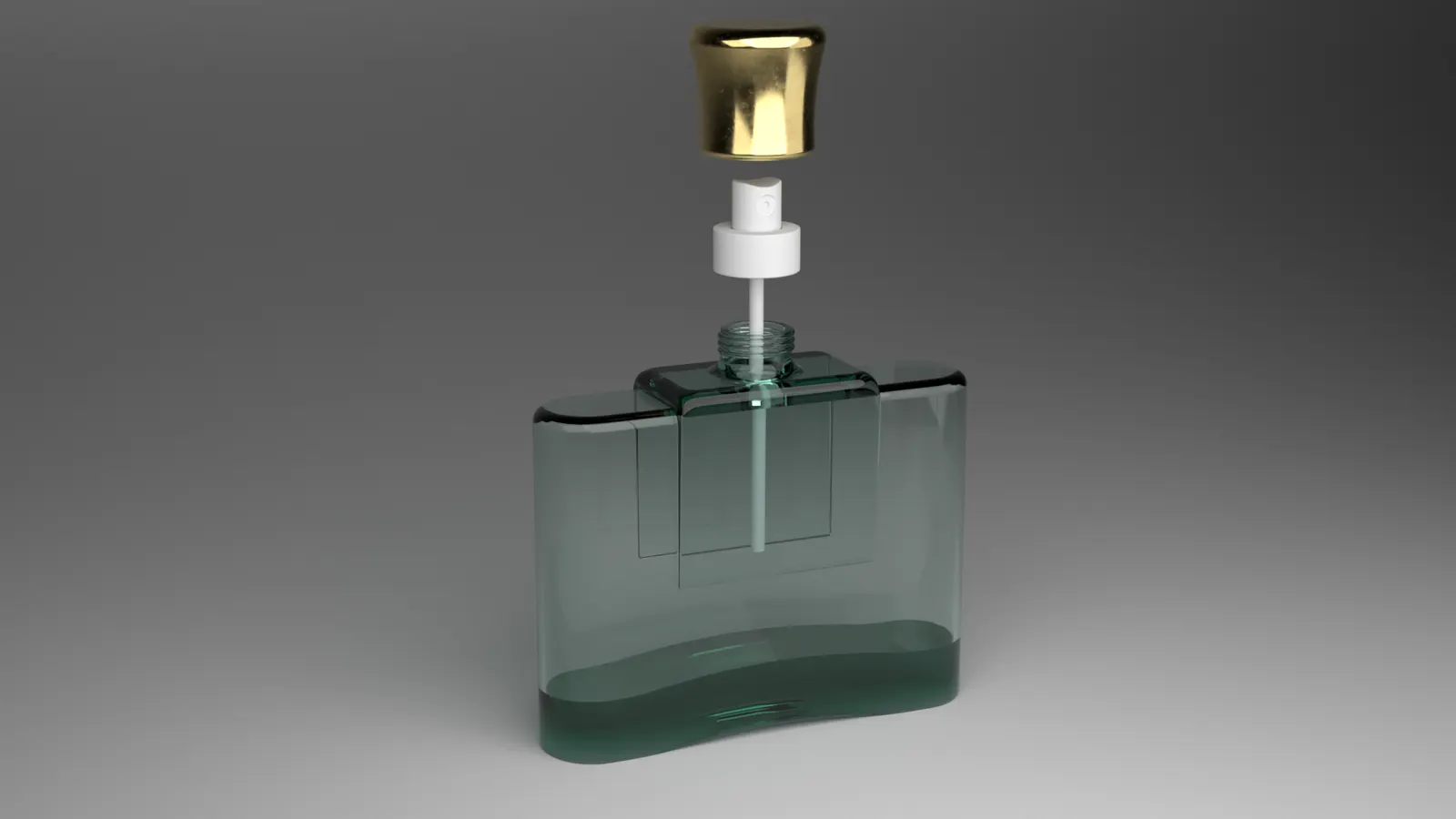 Modélisation d'un flacon de parfum